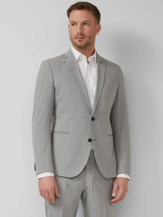 Foto van product Slim fit: sportjack van viscosemix s.Oliver grijs