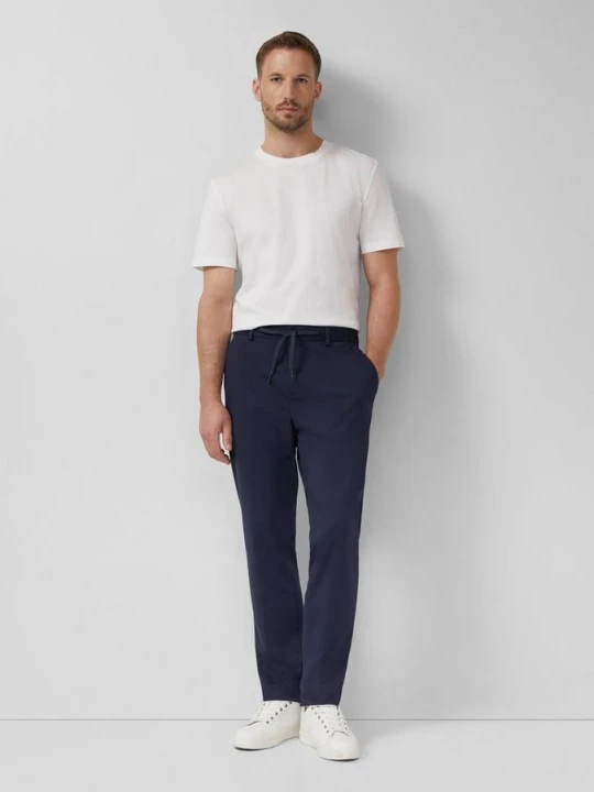 Foto van product Slim fit: trainingsbroek van viscosemix s.Oliver blauw