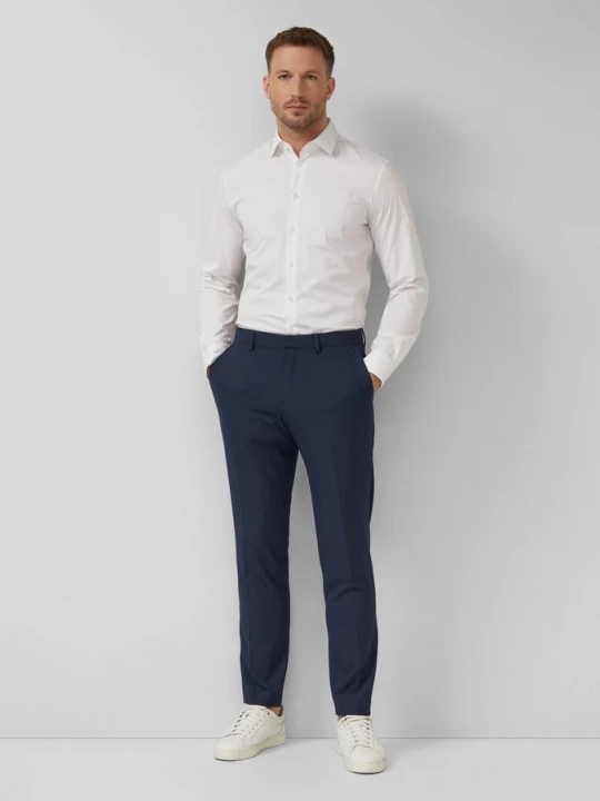 Foto van product Slim fit: viscosemix broek s.Oliver blauw