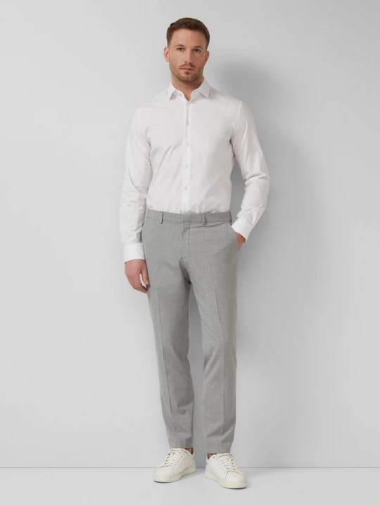 Foto van product Slim fit: viscosemix broek s.Oliver grijs
