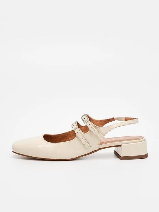 Foto van product Slingback ballerina´s Jonak crème