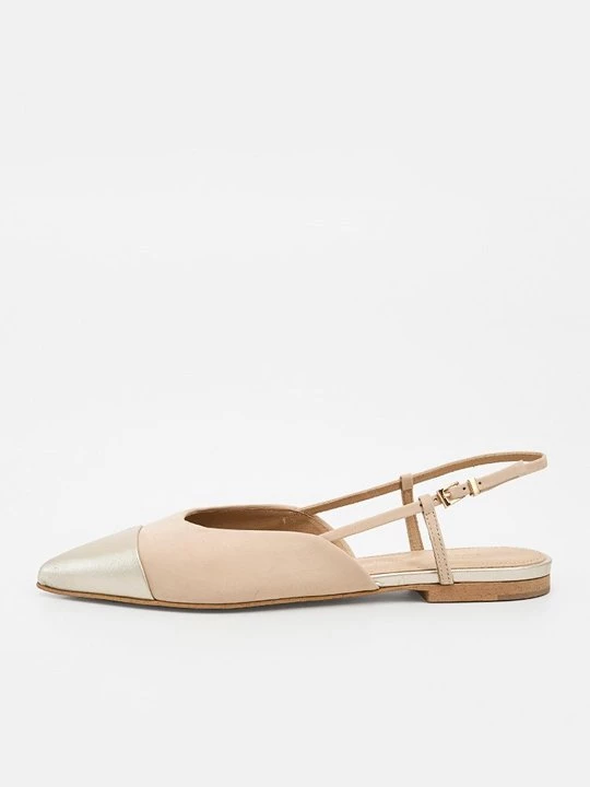 Foto van product Slingback ballerina´s Kennel & Schmenger lichtbruin