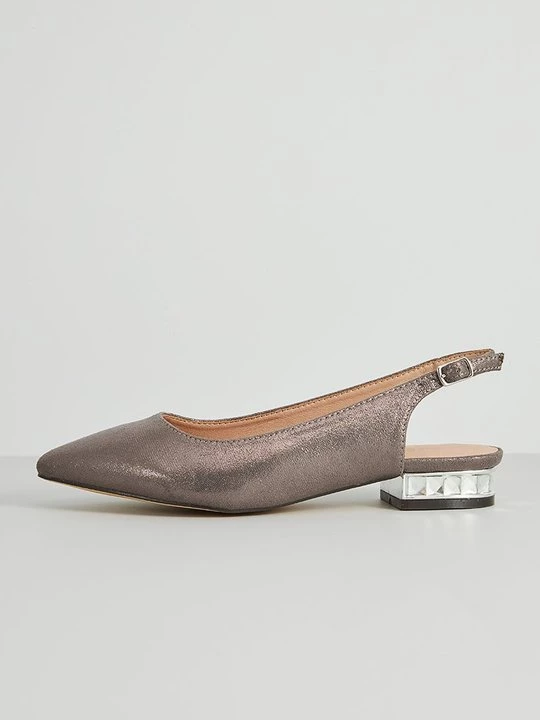 Foto van product Slingback ballerina´s Menbur taupe