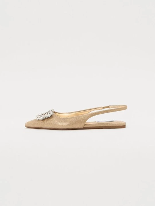 Foto van product Slingback ballerina´s Steve Madden goudkleurig