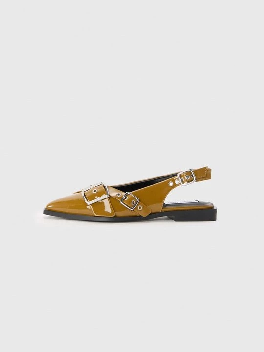 Foto van product Slingback ballerina´s Steve Madden olijfgroen