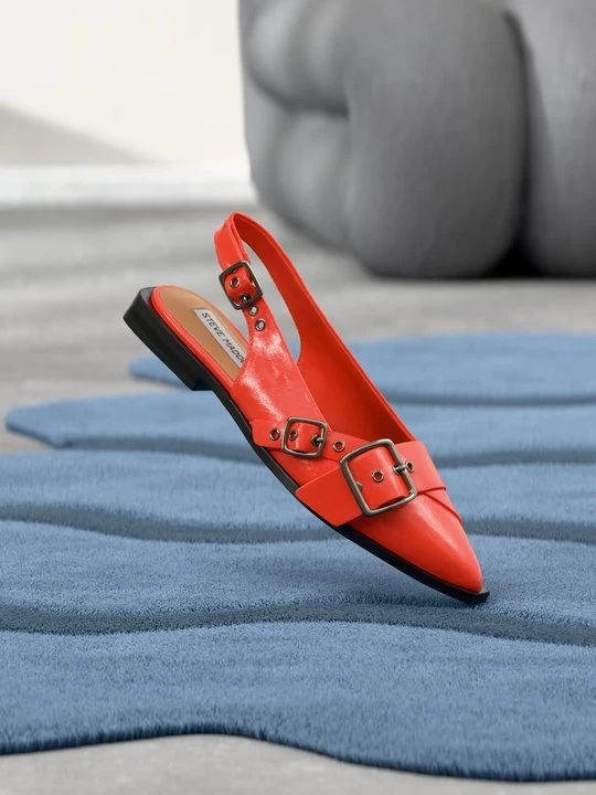 Foto van product Slingback ballerina´s Steve Madden rood