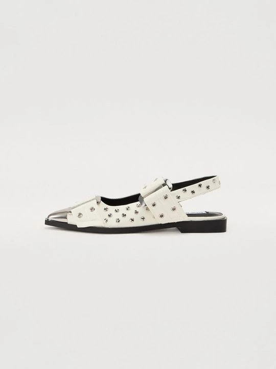 Foto van product Slingback ballerina´s Steve Madden wit