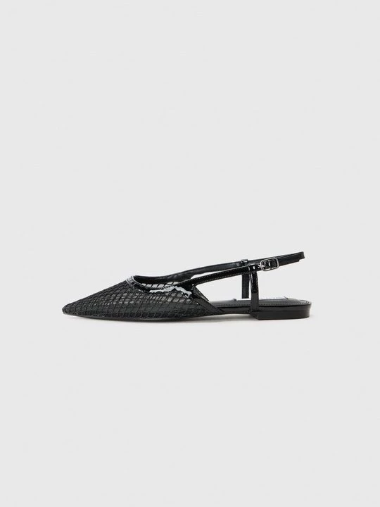 Foto van product Slingback ballerina´s Steve Madden zwart