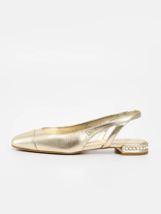 Foto van product Slingback ballerina´s Stuart Weitzman goudkleurig