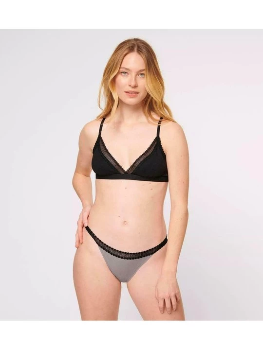 Foto van product Slip Sloggi gemêleerd zwart
