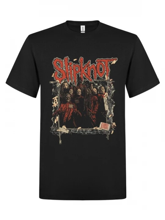 Foto van product SLIPKNOT Shirt 'Group' zwart