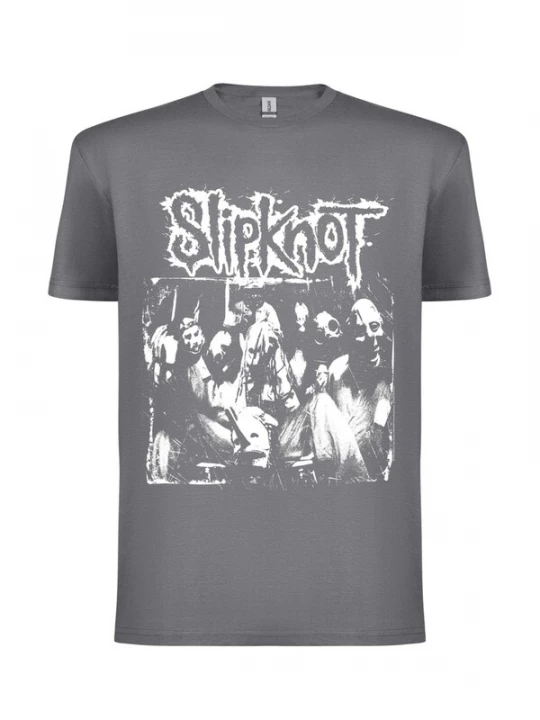 Foto van product SLIPKNOT Shirt 'Slipknot Albums Platter T-Shirt' grijs