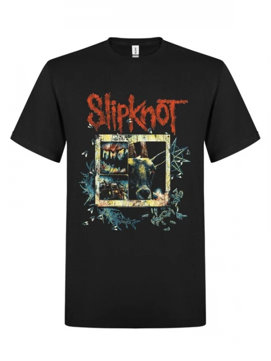Foto van product SLIPKNOT Shirt 'Slipknot Goat T-Shirt' zwart