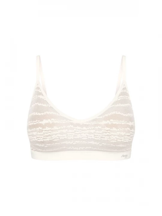 Foto van product SLOGGI BH 'Evolve' beige / wit