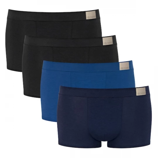 Foto van product SLOGGI Boxershorts blauw / donkerblauw / zwart