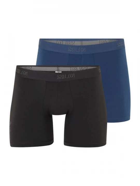 Foto van product SLOGGI Boxershorts blauw / grijs / zwart