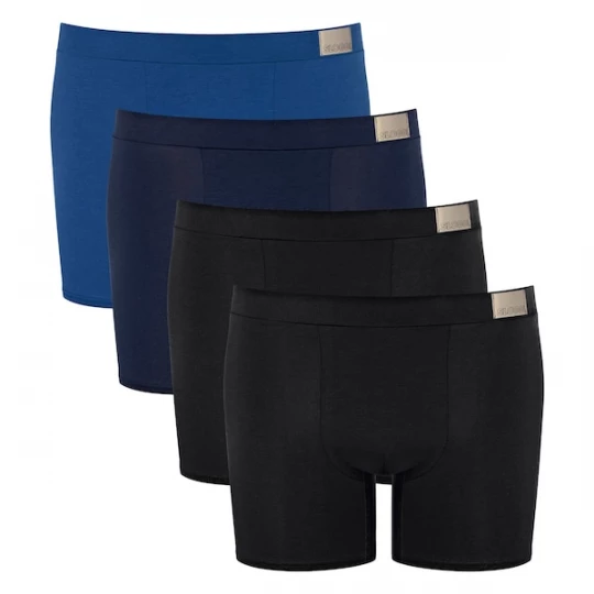 Foto van product SLOGGI Boxershorts blauw / navy / zwart