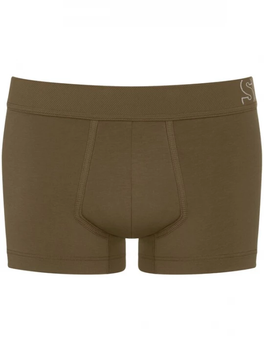 Foto van product SLOGGI Boxershorts bruin / wit