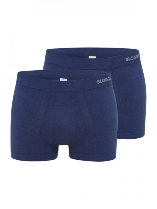 Foto van product SLOGGI Boxershorts donkerblauw / lichtgrijs