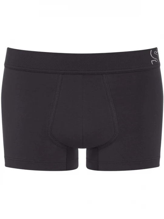 Foto van product SLOGGI Boxershorts donkergrijs / wit