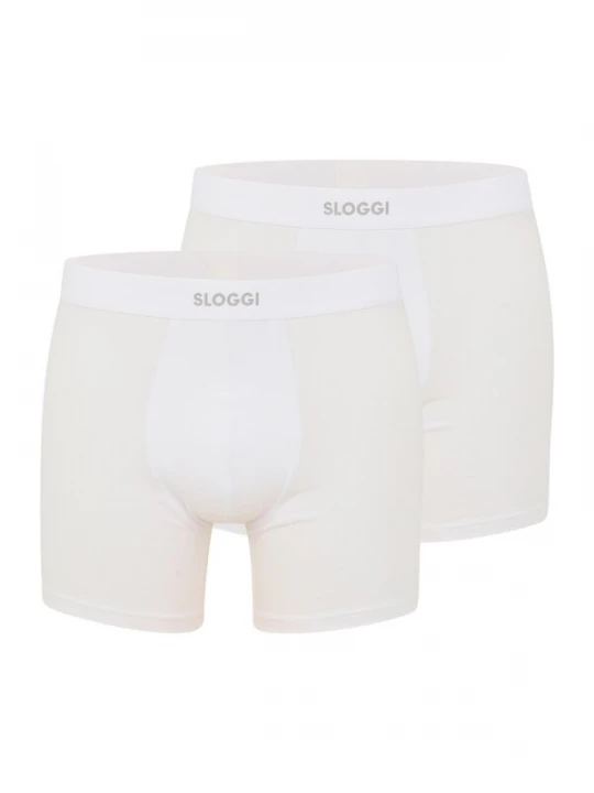 Foto van product SLOGGI Boxershorts 'EVER Ease' grijs / wit