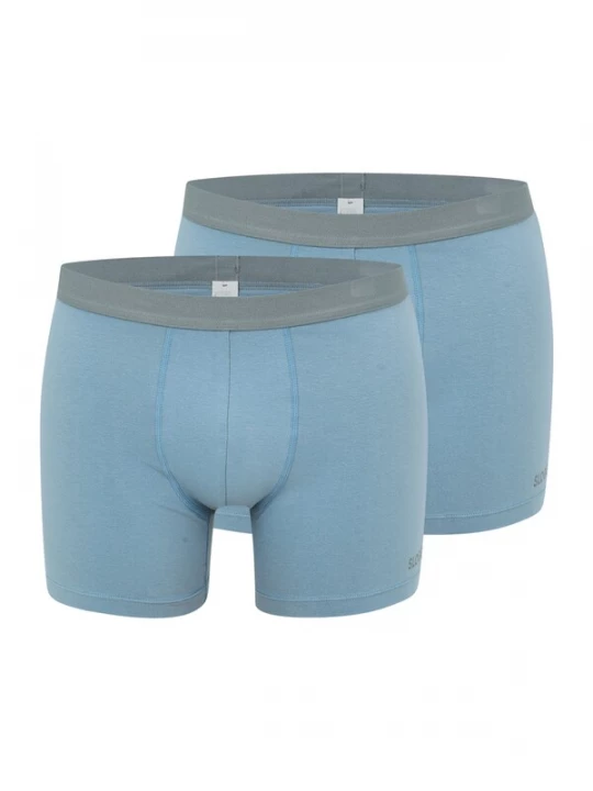 Foto van product SLOGGI Boxershorts 'GO ABC 2.0' duifblauw / grijs