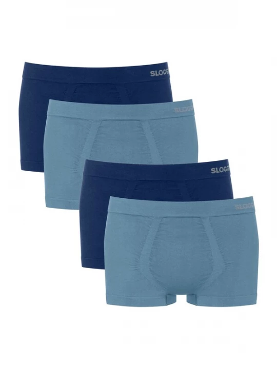 Foto van product SLOGGI Boxershorts 'GO Smooth' kobaltblauw / donkerblauw