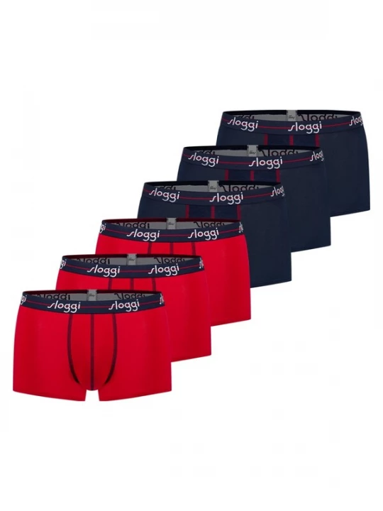 Foto van product SLOGGI Boxershorts 'Start' blauw gemêleerd