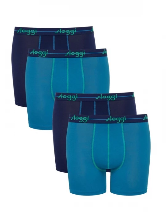 Foto van product SLOGGI Boxershorts 'Start' hemelsblauw / donkerblauw