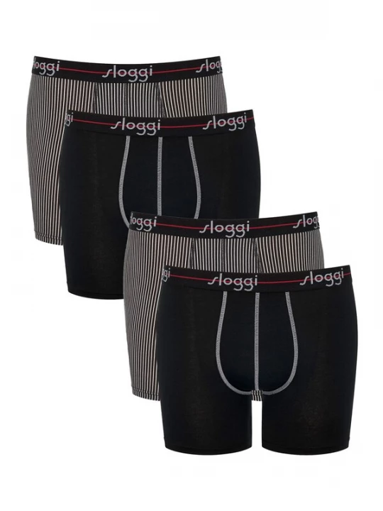 Foto van product SLOGGI Boxershorts 'Start' zwart / wit