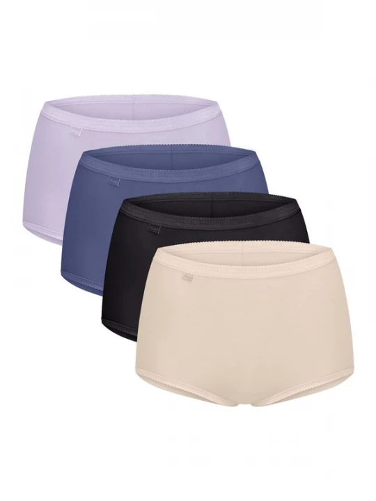 Foto van product SLOGGI Slip 'Basic+' nude / navy / sering / zwart