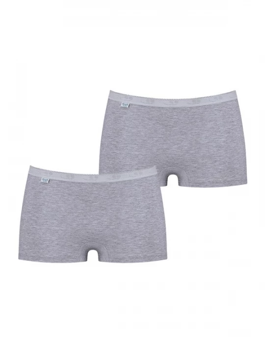 Foto van product SLOGGI Broekje ' Basic+ Short ' grijs gemêleerd