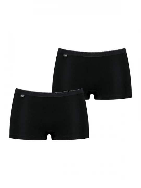 Foto van product SLOGGI Broekje 'Basic+ Short' zwart