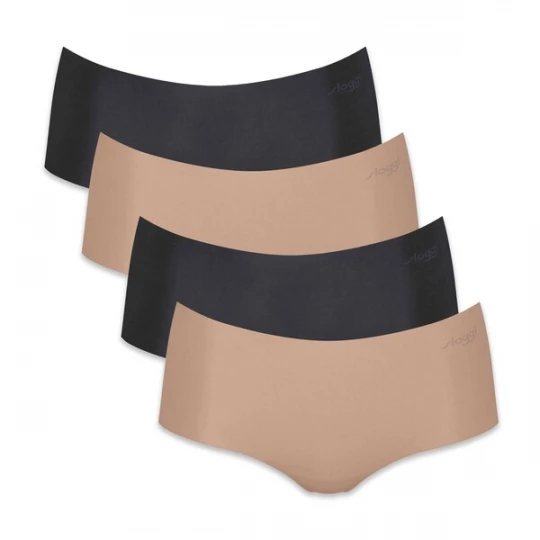 Foto van product SLOGGI Broekje donkerbeige / zwart