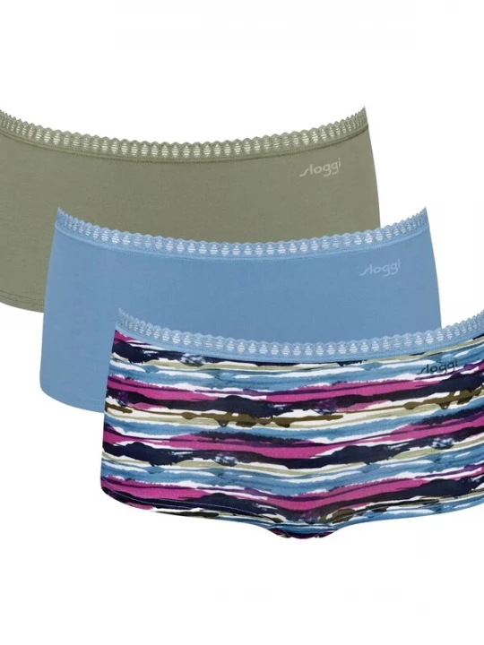 Foto van product SLOGGI Broekje 'Go Crush Short' gemengde kleuren