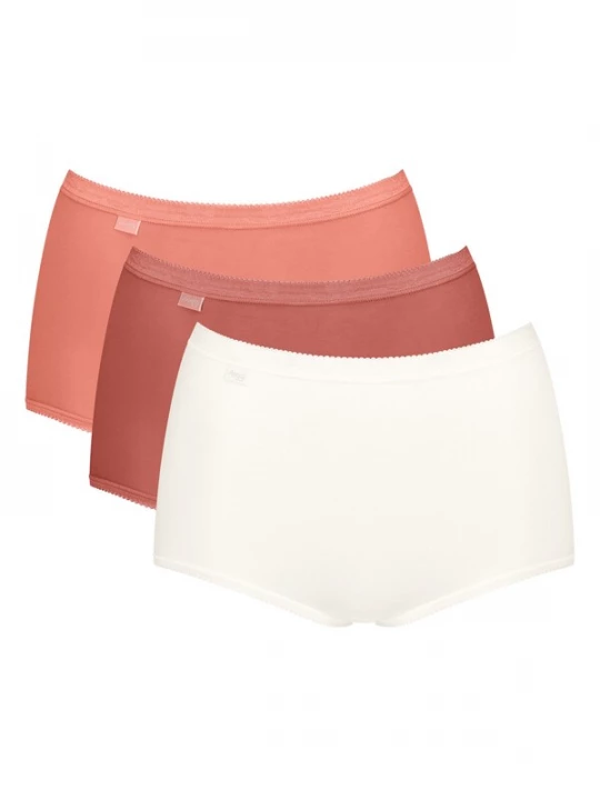 Foto van product SLOGGI Broekje kersrood / watermeloen rood / wit