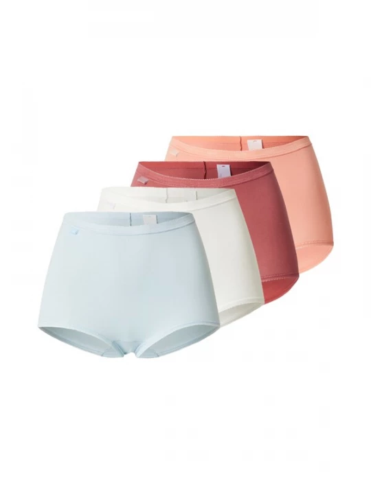 Foto van product SLOGGI Slip lichtblauw / perzik / vuurrood / wit