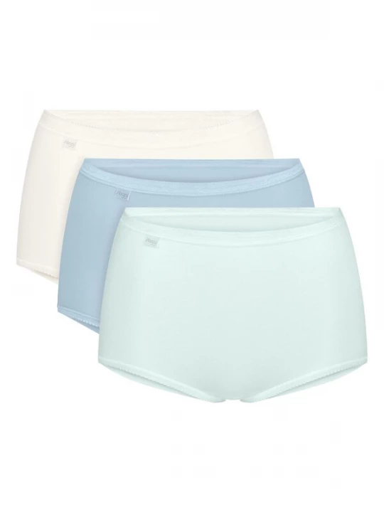 Foto van product SLOGGI Broekje ' Originals Basic ' crème / lichtblauw / mintgroen
