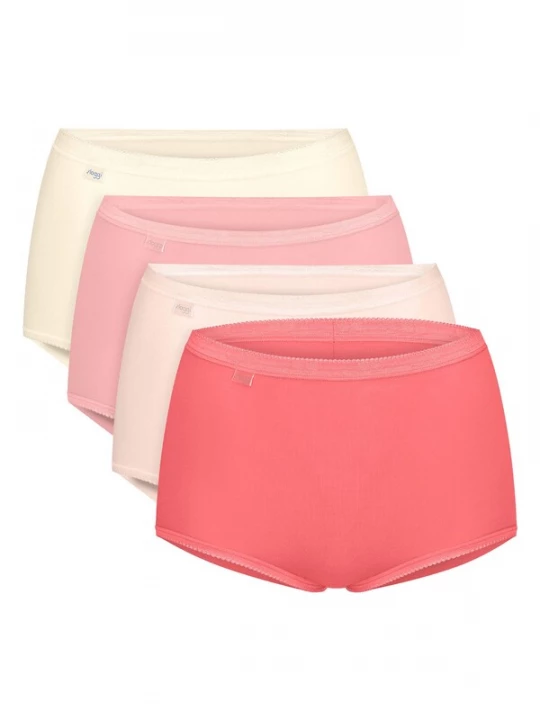 Foto van product SLOGGI Slip ' Originals Basic ' lichtbeige / lichtgeel / rosa / rood