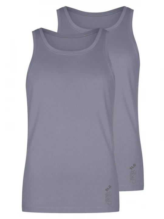 Foto van product SLOGGI Onderhemd 'SLG Base Soft' grijs