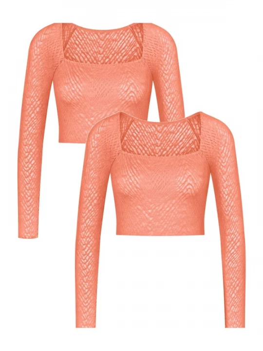Foto van product SLOGGI Shirt ' ZERO Feel Bliss Top ' abrikoos
