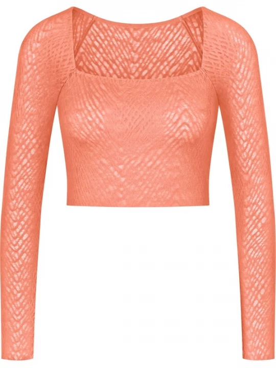 Foto van product SLOGGI Shirt ' ZERO Feel Bliss Top ' abrikoos