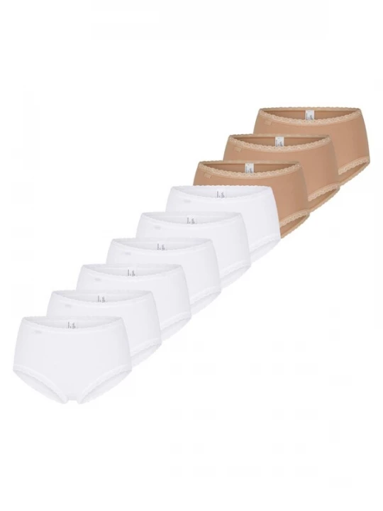 Foto van product SLOGGI Slip '24 / 7 Cotton Lace' beige gemêleerd