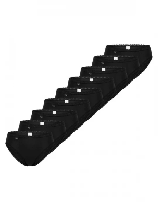 Foto van product SLOGGI Slip '24 / 7 Cotton Lace' zwart