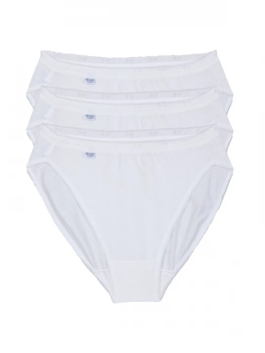 Foto van product SLOGGI Slip ' Basic+ 3P ' wit