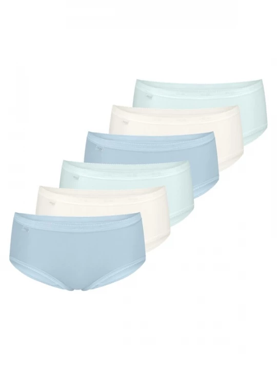 Foto van product SLOGGI Slip 'Basic+' lichtblauw