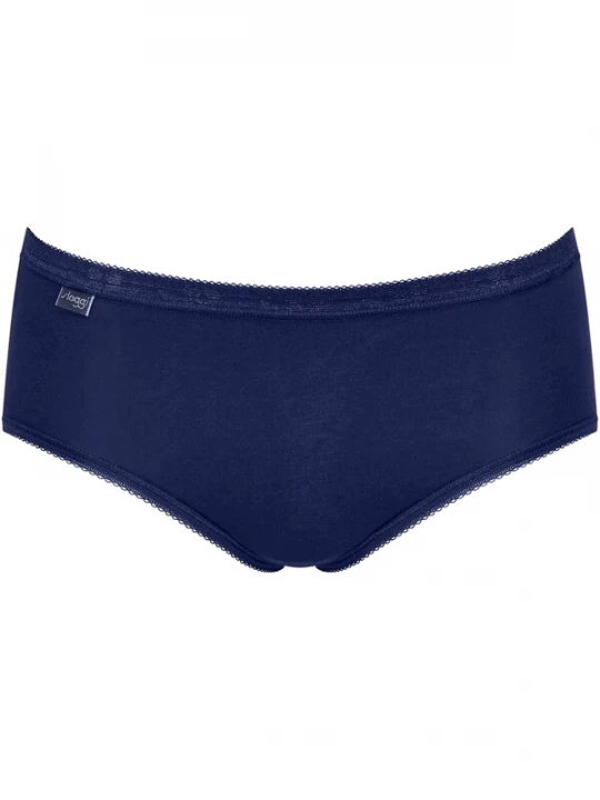 Foto van product SLOGGI Slip 'Basic+ Midi' blauw / lichtblauw / wit