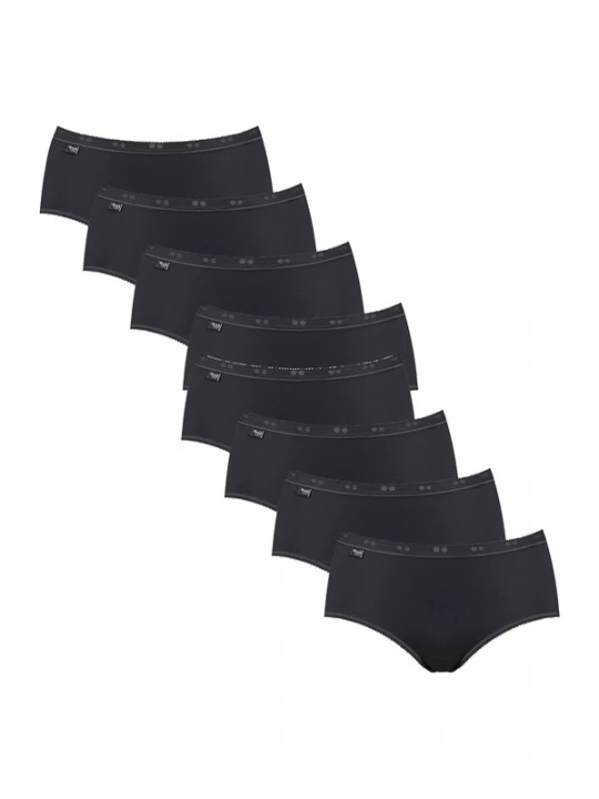Foto van product SLOGGI Slip 'Basic+' zwart