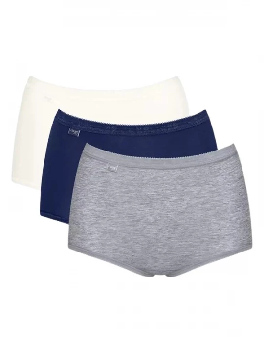Foto van product SLOGGI Slip blauw / grijs / wit