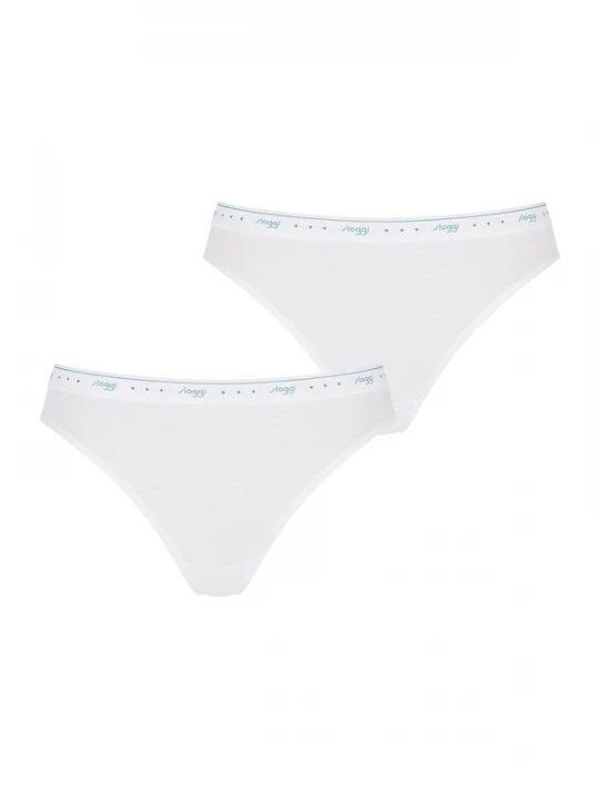 Foto van product SLOGGI Slip blauw / wit